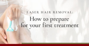 Laser hair removal: Post-treatment Q&A Laser Hair Removal: How to prepare for your first treatment. Image of person shaving their legs.