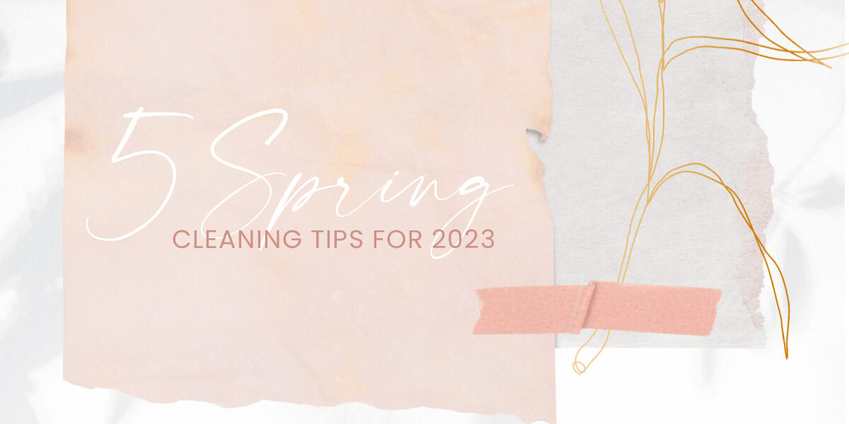 SOUTHGATE_SKIN_CENTER_1200x628_SPRING_CLEANING The Skin Center: 5 Spring Cleaning Tips for 2023. IMAGE: Pastel pinks, whites, and grays among gold strings on an otherwise non-descript canvas.